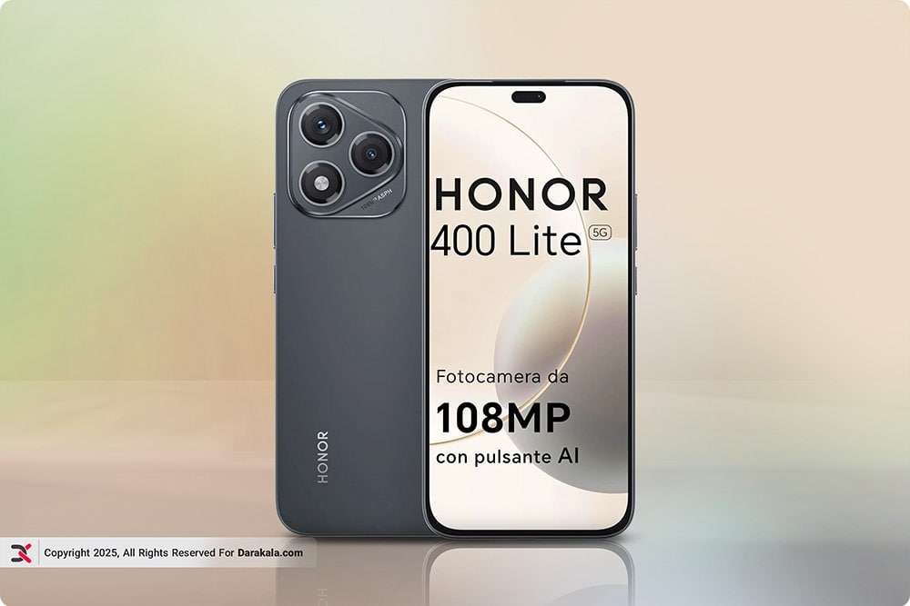 گوشی-آنر-400لایت_طراحی-پنل پشت و جلو